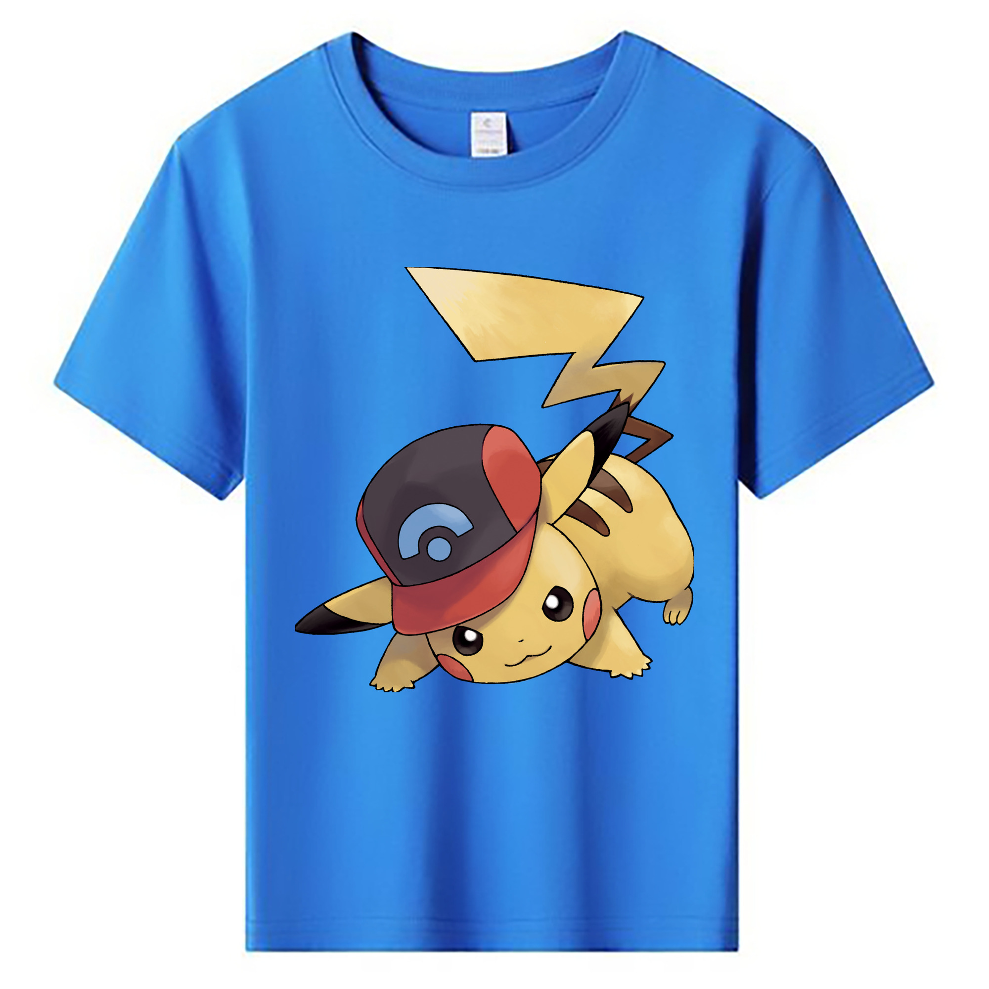 （画像用） ポケットモンスター Pokémon 綿100％キッズTシャツ（フロントプリント）